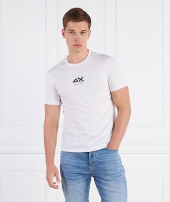 T-shirt męski casual Armani Exchange ze sklepu: Gomez Fashion Store w kategorii: T-shirty męskie - zdjęcie 874714-BD9-10338_AX232M000223100