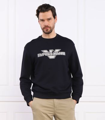 Bluza męska na jesień Emporio Armani ze sklepu: Gomez Fashion Store w kategorii: Bluzy męskie - zdjęcie 874714-BD9-10338_EA232M000084016
