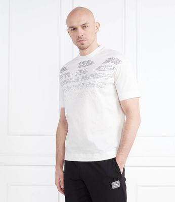 T-shirt męski młodzieżowy Emporio Armani ze sklepu: Gomez Fashion Store w kategorii: T-shirty męskie - zdjęcie 874714-BD9-10338_EA232M000093171
