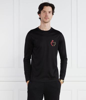 T-shirt męski casual na wiosnę Emporio Armani ze sklepu: Gomez Fashion Store w kategorii: T-shirty męskie - zdjęcie 874714-BD9-10338_EA232M000116996