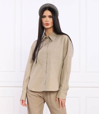 Koszula damska wiosenna Ba&sh ze sklepu: Gomez Fashion Store w kategorii: Koszule damskie - zdjęcie 874714-BD9-10338_BH231W000012007