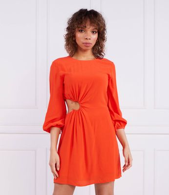 Sukienka trapezowa na wiosnę Ba&sh ze sklepu: Gomez Fashion Store w kategorii: Sukienki - zdjęcie 874714-BD9-10338_BH232W000004014