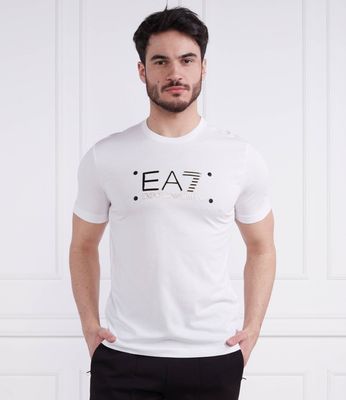 T-shirt męski EA7 ze sklepu: Gomez Fashion Store w kategorii: T-shirty męskie - zdjęcie 874714-BD9-10338_E7232M000079100