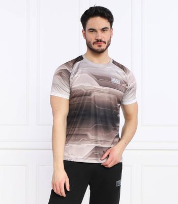 EA7 - T-shirt męski na wiosnę ze sklepu: Gomez Fashion Store w kategorii: T-shirty męskie - zdjęcie 874714-BD9-10338_E7232M000080A61