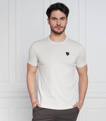 T-shirt męski na wiosnę EA7 ze sklepu: Gomez Fashion Store w kategorii: T-shirty męskie - zdjęcie 874714-BD9-10338_E7232M000082941