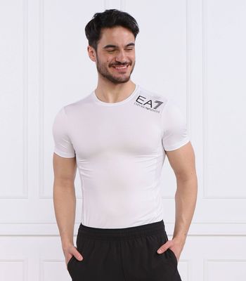T-shirt męski wiosenny EA7 ze sklepu: Gomez Fashion Store w kategorii: T-shirty męskie - zdjęcie 874714-BD9-10338_E7232M000111100