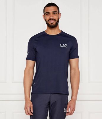 T-shirt męski wiosenny EA7 ze sklepu: Gomez Fashion Store w kategorii: T-shirty męskie - zdjęcie 874714-BD9-10338_E7232M000112554
