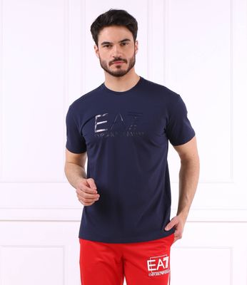 T-shirt męski na wiosnę EA7 ze sklepu: Gomez Fashion Store w kategorii: T-shirty męskie - zdjęcie 874714-BD9-10338_E7232M000128554