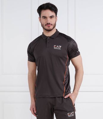 EA7 - T-shirt męski casual ze sklepu: Gomez Fashion Store w kategorii: T-shirty męskie - zdjęcie 874714-BD9-10338_E7232M000154A54