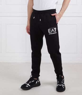 Spodnie męskie jesienne w sportowym stylu EA7 ze sklepu: Gomez Fashion Store w kategorii: Spodnie męskie - zdjęcie 874714-BD9-10338_E7232M000173012