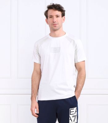 T-shirt męski EA7 ze sklepu: Gomez Fashion Store w kategorii: T-shirty męskie - zdjęcie 874714-BD9-10338_E7232M000204100