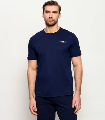T-shirt męski na wiosnę EA7 ze sklepu: Gomez Fashion Store w kategorii: T-shirty męskie - zdjęcie 874714-BD9-10338_E7232M000206554