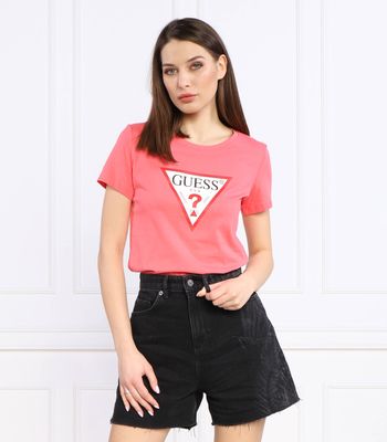 Bluzka damska młodzieżowa na wiosnę Guess ze sklepu: Gomez Fashion Store w kategorii: Bluzki damskie - zdjęcie 874714-BD9-10338_GJ232W000001N28