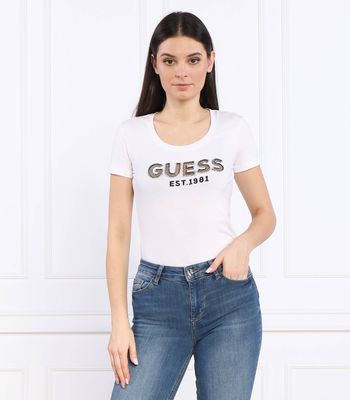 Guess - Bluzka damska w stylu młodzieżowym ze sklepu: Gomez Fashion Store w kategorii: Bluzki damskie - zdjęcie 874714-BD9-10338_GJ232W000008F11