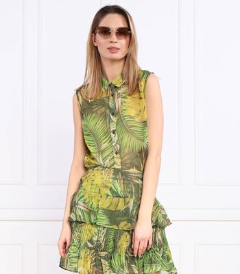 Guess - Bluzka damska ze sklepu: Gomez Fashion Store w kategorii: Bluzki damskie - zdjęcie 874714-BD9-10338_GJ232W000025N35