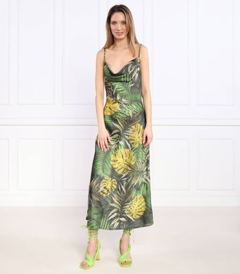 Guess - Sukienka casual wiosenna ze sklepu: Gomez Fashion Store w kategorii: Sukienki - zdjęcie 874714-BD9-10338_GJ232W000033N35