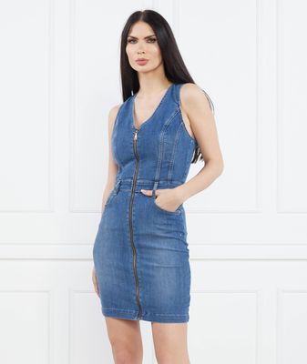 Guess - Sukienka letnia ze sklepu: Gomez Fashion Store w kategorii: Sukienki - zdjęcie 874714-BD9-10338_GJ232W000080N43