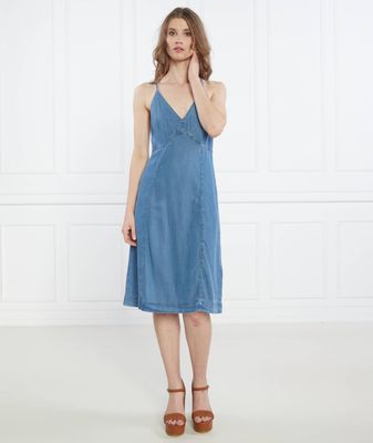 Guess - Sukienka na lato ze sklepu: Gomez Fashion Store w kategorii: Sukienki - zdjęcie 874714-BD9-10338_GJ232W000082N45