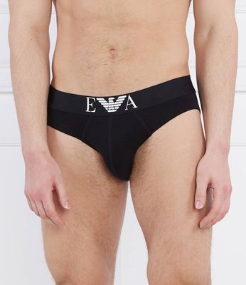 Emporio Armani - Majtki męskie z napisami ze sklepu: Gomez Fashion Store w kategorii: Majtki męskie - zdjęcie 874714-BD9-10338_EB232M000019020