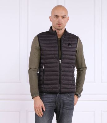 Kamizelka męska jesienna Trussardi ze sklepu: Gomez Fashion Store w kategorii: Kamizelki męskie - zdjęcie 874714-BD9-10338_TJ232M000005298