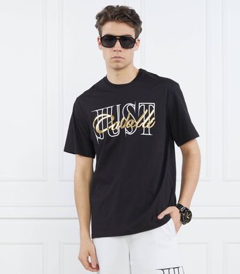 Just Cavalli - T-shirt męski ze sklepu: Gomez Fashion Store w kategorii: T-shirty męskie - zdjęcie 874714-BD9-10338_CA232M000048009
