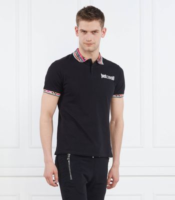T-shirt męski wiosenny Just Cavalli ze sklepu: Gomez Fashion Store w kategorii: T-shirty męskie - zdjęcie 874714-BD9-10338_CA232M000070899