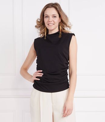 Bluzka damska na wiosnę DKNY ze sklepu: Gomez Fashion Store w kategorii: Bluzki damskie - zdjęcie 874714-BD9-10338_DK232W000017007