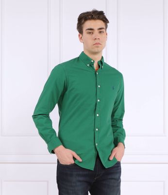 Koszula męska na wiosnę Polo Ralph Lauren ze sklepu: Gomez Fashion Store w kategorii: Koszule męskie - zdjęcie 874714-BD9-10338_PR232M000013MY1