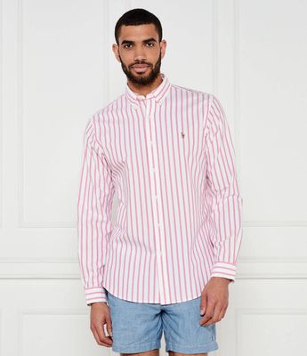 Koszula męska z klasycznym kołnierzykiem Polo Ralph Lauren ze sklepu: Gomez Fashion Store w kategorii: Koszule męskie - zdjęcie 874714-BD9-10338_PR232M000033MZ3