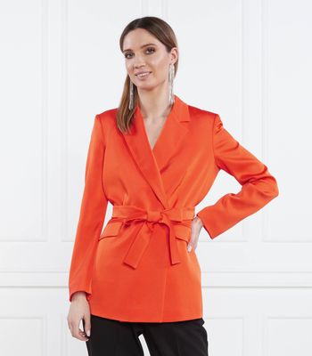 Marynarka wiosenny Marella ze sklepu: Gomez Fashion Store w kategorii: Marynarki damskie - zdjęcie 874714-BD9-10338_MA232W000002006
