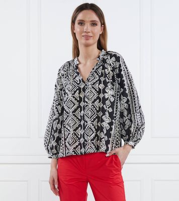 Bluzka damska casual Marella ze sklepu: Gomez Fashion Store w kategorii: Bluzki damskie - zdjęcie 874714-BD9-10338_MA232W000003001