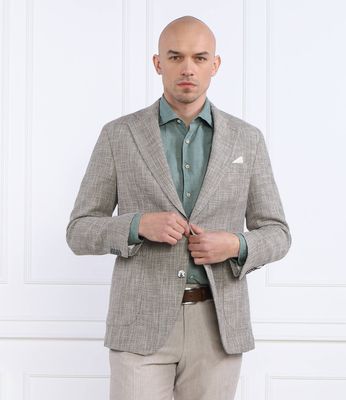 Marynarka męska Oscar Jacobson ze sklepu: Gomez Fashion Store w kategorii: Marynarki męskie - zdjęcie 874714-BD9-10338_OJ232M000024053