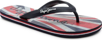 Pepe Jeans London - Klapki męskie na lato ze sklepu: Gomez Fashion Store w kategorii: Klapki męskie - zdjęcie 874714-BD9-10338_PJ232M000013559