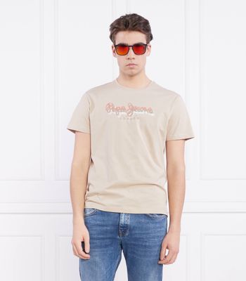 T-shirt męski na wiosnę młodzieżowy Pepe Jeans London ze sklepu: Gomez Fashion Store w kategorii: T-shirty męskie - zdjęcie 874714-BD9-10338_PJ232M000050845