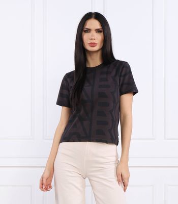 Bluzka damska casual na wiosnę Marc Jacobs ze sklepu: Gomez Fashion Store w kategorii: Bluzki damskie - zdjęcie 874714-BD9-10338_MJ231W000037084