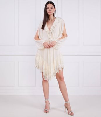 Sukienka casual BluGirl Blumarine ze sklepu: Gomez Fashion Store w kategorii: Sukienki - zdjęcie 874714-BD9-10338_IR232W000023071