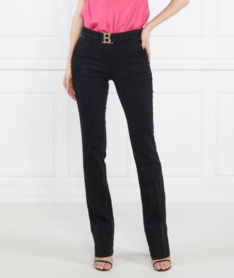 Jeansy damskie wiosenne BluGirl Blumarine ze sklepu: Gomez Fashion Store w kategorii: Jeansy damskie - zdjęcie 874714-BD9-10338_IR232W000025073