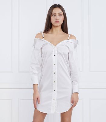 Sukienka casualowa BluGirl Blumarine ze sklepu: Gomez Fashion Store w kategorii: Sukienki - zdjęcie 874714-BD9-10338_IR232W000029003