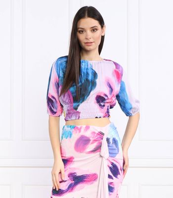Bluzka damska casual Desigual ze sklepu: Gomez Fashion Store w kategorii: Bluzki damskie - zdjęcie 874714-BD9-10338_DU232W000011110