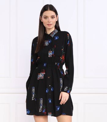 Sukienka casualowa Desigual ze sklepu: Gomez Fashion Store w kategorii: Sukienki - zdjęcie 874714-BD9-10338_DU232W000050002