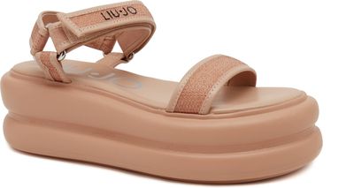 Sandały damskie na lato Liu Jo ze sklepu: Gomez Fashion Store w kategorii: Sandały damskie - zdjęcie 874714-BD9-10338_LC232W000077315