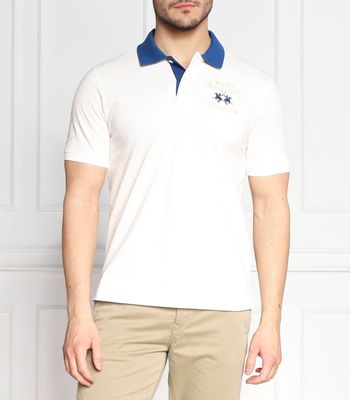 T-shirt męski casualowy La Martina ze sklepu: Gomez Fashion Store w kategorii: T-shirty męskie - zdjęcie 874714-BD9-10338_LR231M000005002
