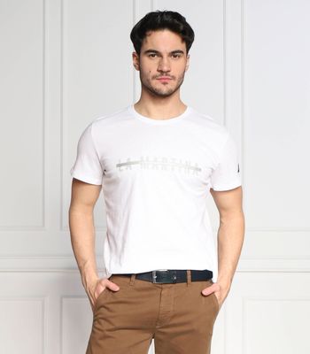 T-shirt męski casual młodzieżowy La Martina ze sklepu: Gomez Fashion Store w kategorii: T-shirty męskie - zdjęcie 874714-BD9-10338_LR231M000007001