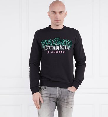 John Richmond - Bluza męska na wiosnę ze sklepu: Gomez Fashion Store w kategorii: Bluzy męskie - zdjęcie 874714-BD9-10338_JR232M000008001