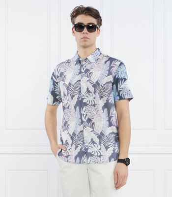Koszula męska na wiosnę Guess ze sklepu: Gomez Fashion Store w kategorii: Koszule męskie - zdjęcie 874714-BD9-10338_GJ232M000008N02
