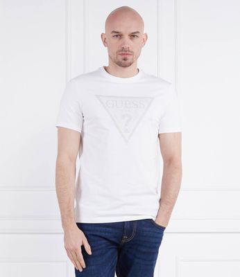 Guess - T-shirt męski ze sklepu: Gomez Fashion Store w kategorii: T-shirty męskie - zdjęcie 874714-BD9-10338_GJ232M000025F11