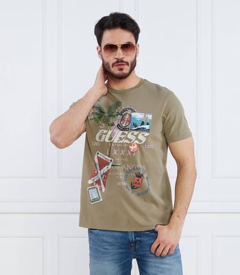 T-shirt męski Guess ze sklepu: Gomez Fashion Store w kategorii: T-shirty męskie - zdjęcie 874714-BD9-10338_GJ232M000026N06