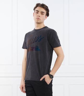 T-shirt męski casual Guess ze sklepu: Gomez Fashion Store w kategorii: T-shirty męskie - zdjęcie 874714-BD9-10338_GJ232M000028487