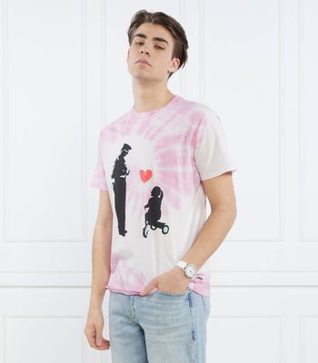 T-shirt męski młodzieżowy Guess ze sklepu: Gomez Fashion Store w kategorii: T-shirty męskie - zdjęcie 874714-BD9-10338_GJ232M000032N25
