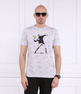 T-shirt męski wiosenny młodzieżowy Guess ze sklepu: Gomez Fashion Store w kategorii: T-shirty męskie - zdjęcie 874714-BD9-10338_GJ232M000001N24